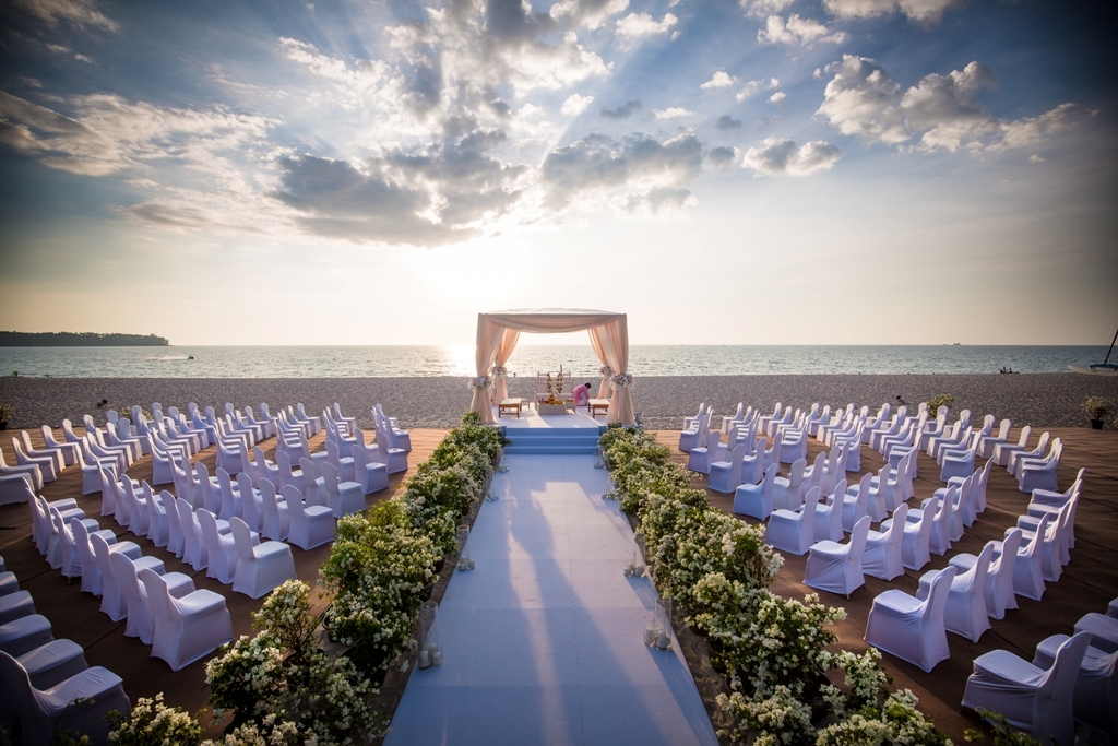 Table decor at a luxury destination wedding